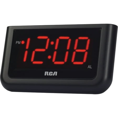 Rca Rcd30 Alarm Clock With 1.4" Red Display