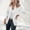 White, variant on Womens Casual Blazers Open Front Long Sleeve Work office Suit Jackets Blazer with Pockets S-XXL White