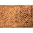 thumbnail image 1 of Ahgly Company Indoor Rectangle Oriental Orange Industrial Area Rugs, 4' x 6', 1 of 4