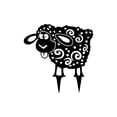 thumbnail image 2 of Easter Black Metal Sheep Stake, Sheep Silhouette Garden Decor, Outdoor Farm Animal Ornament, Spring Accent for Patio Yard Lawn Garden Decoration, 2 of 6