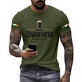 thumbnail image 3 of Hello Darkness My Old Friend Graphic Crew Neck Short Sleeve T-Shirt for Men Casual Streetwear Tee, 3 of 5