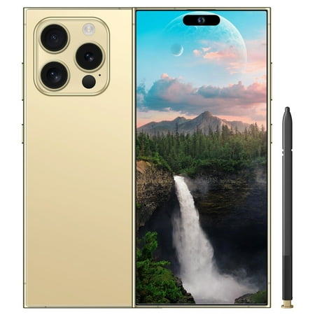 Unlock 7.3'' Android 14 cellPhone 16GB +1TB Dual SIM Cameras 78+108MP 5G Phone