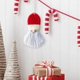 thumbnail image 6 of 1PC Mini Macrame Wall Hanging Boho Christmas Ornaments Handmade Christmas Tree Wall Hanging Xmas Macrame Ornaments Woven Decor for Xmas Birthday Wedding Party Living Room Dorm Nursery Room, 6 of 9