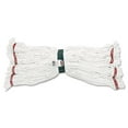 thumbnail image 2 of Rubbermaid Commercial Web Foot Shrinkless Looped-End Wet Mop Head, Cotton/Synthetic, Medium, White, 2 of 4