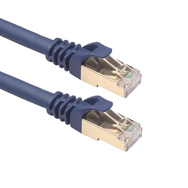 Cablecc Cable Ethernet Cat6 Ultra Delgado RJ45 En ángulo Hacia Abajo A Recto Utp Cable De Red Cable De Conexion De 90 Grados Cat6a Lan Para Portatil