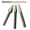 thumbnail image 4 of 6mm Taper Sintered Diamond Grinding Head Abrasive Point for Stone Engraving, 4 of 5