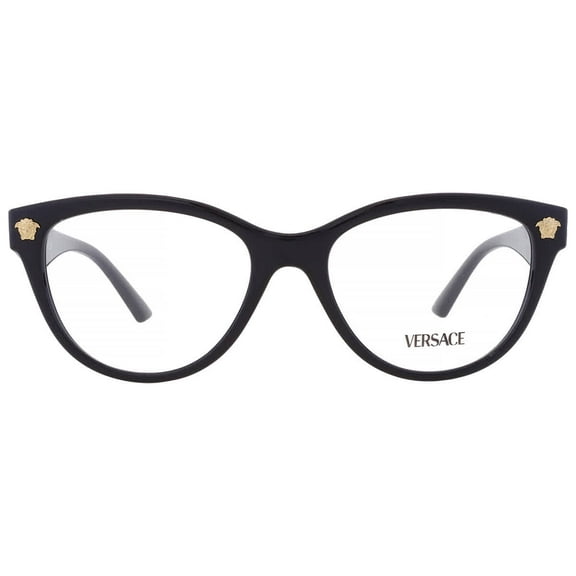 Versace Demo Cat Eye Ladies Eyeglasses VE3365U GB1 52