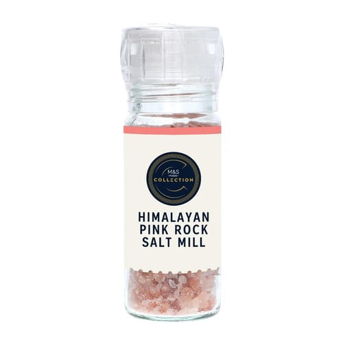 Cook With M&S Himalayan Pink Rock Salt Mill 95g, British Import (Pack of 2)