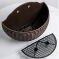 thumbnail image 5 of Wall Mounted Flower Pot Plastic Hanging Basket Outdoor Garden Flower Pot Decor, 5 of 9