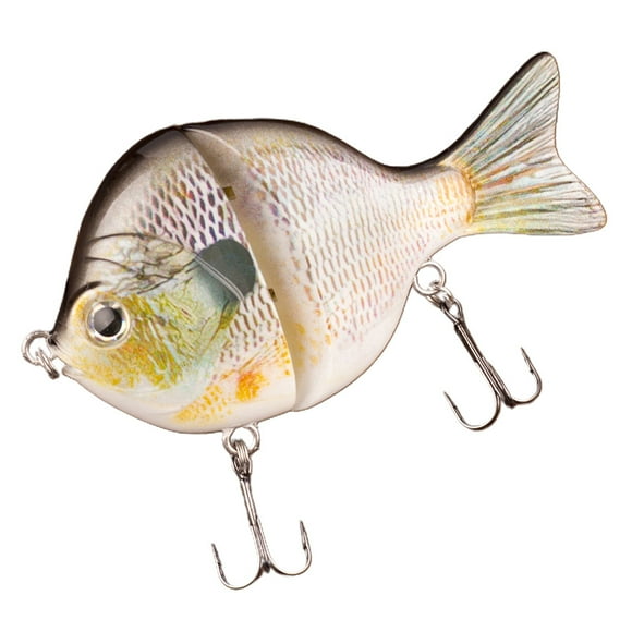 Minnow Fishing Lures Hard Two-section Jointed Fishing Lures 9cm 34.5g Sinking Bluegill Swimbait Glide Bait Crankbait Wobbler Bass Pike Tackle