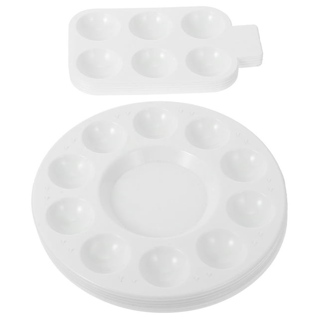 Miangastore Palette de Peintres Gain de Place 10 Pcs 6.5X3.5In