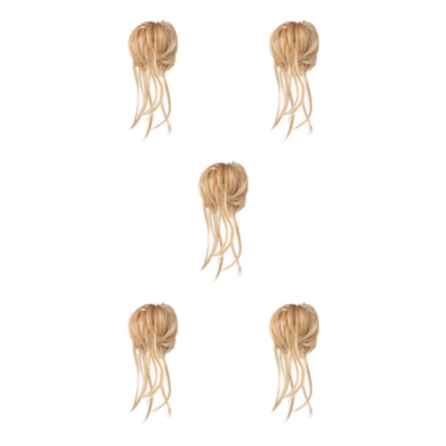 Baohd Perruque Queue de Cheval pour Femmes Transforme Facilement les Cheveux en Style Chic Facile à Porter 26H613 5ensemble