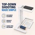 thumbnail image 7 of Overhead Phone Camera Stand, Adjustable Desk Phone Holder for Document Scanning, 7 of 7