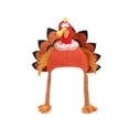 thumbnail image 2 of TISHITA Thanksgiving Turkey Hat Comfortable Dress up for Festive Autumn Night Events Female, 2 of 8