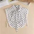thumbnail image 2 of Zhengup 2PCS Dickey Collar Detachable False Collar Fake Collar Blouse Faux Collar Shirt for Women Girls, 2 of 8