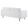 thumbnail image 3 of Modway Cameron Tufted Fabric Sofa in White, 3 of 10