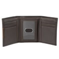 thumbnail image 2 of Genuine Dickies Men's RFID Genuine Leather Trifold Wallet with Interior Zipper, 2 of 6