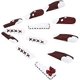 thumbnail image 5 of Brishow Christmas False Nails Long Fake Nails Red Bow Press on Nails Ballerina Acrylic Stick on Nails 24pcs for Women and Girls, 5 of 5