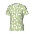 thumbnail image 3 of Rocae Rabbit And Carrot (2) for Men's Moisture-Wicking Crew Tee - T-Shirt for Sports, Outdoor Activities, and Casual Wear, 3 of 9