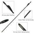thumbnail image 4 of Runzkzy Metal Arrows 29 inch 6/12PCS Hunting Arrows for Bow Compound Recurve and Traditional Bows, 4 of 11