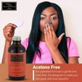 thumbnail image 2 of Karma Organic Nail Polish Remover – Soybean & Orange Blossom Oil – Non-Toxic, Acetone-Free – Vegan & Cruelty-Free – 4 fl oz, Orange, 2 of 9