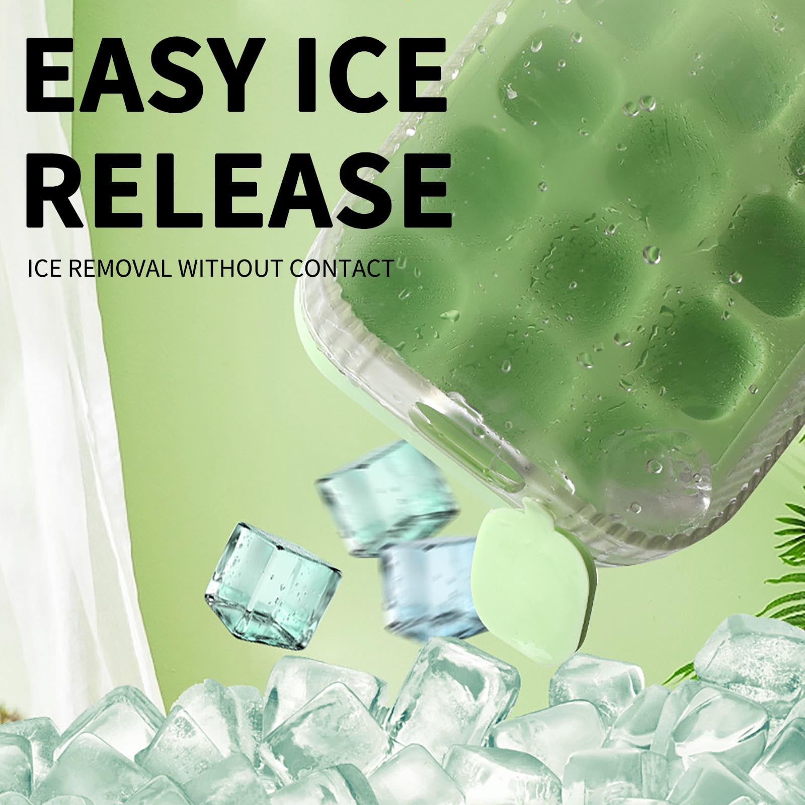 Ice Tray Summer Household Ice Box Ice Maker Ice Cubes Molds Self Made Ice Cubes Press Type Household Water Filled Ice Storage Ice Making Box