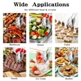 thumbnail image 4 of 2 pinzas para ensalada de Buffet para servir y cocinar en la cocina, pinzas de tijera para alimentos de acero inoxidable, utensilio de Catering (plateado), 4 of 5