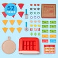 thumbnail image 5 of Battat Make & Bake Pizza Oven 52-Piece Plastic Playset for Kids 3 Years and Up, 5 of 8