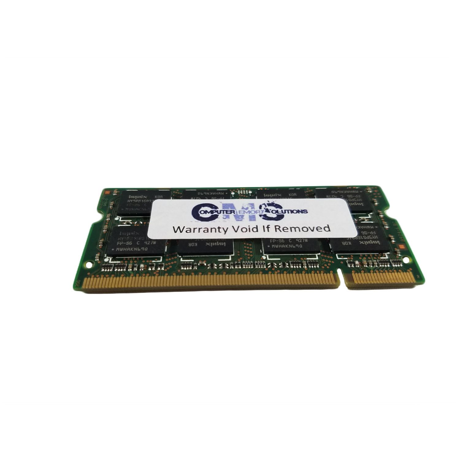CMS 1GB (1X1GB) DDR1 2700 333MHZ NON ECC SODIMM Memory Ram Compatible with Panasonic Toughbook 29 (Cf-29, Cf-29C, Cf-29E, Cf-29H, Cf-29J - A50 - image 2 of 3