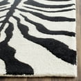 thumbnail image 3 of SAFAVIEH Cambridge Leah Geometric Wool Runner Rug, Ivory/Black, 2'6" x 8', 3 of 7