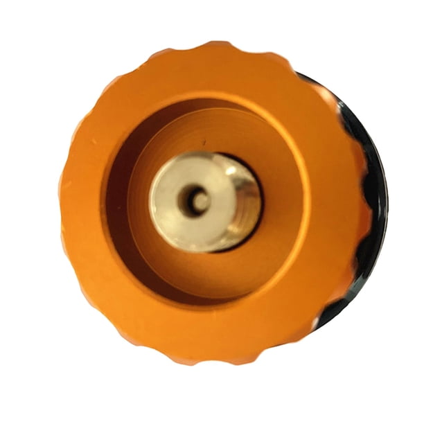 Mini Réchaud Gaz Pliable Camping – Orange/argent, Pour 3-5 Personnes, 100g/h