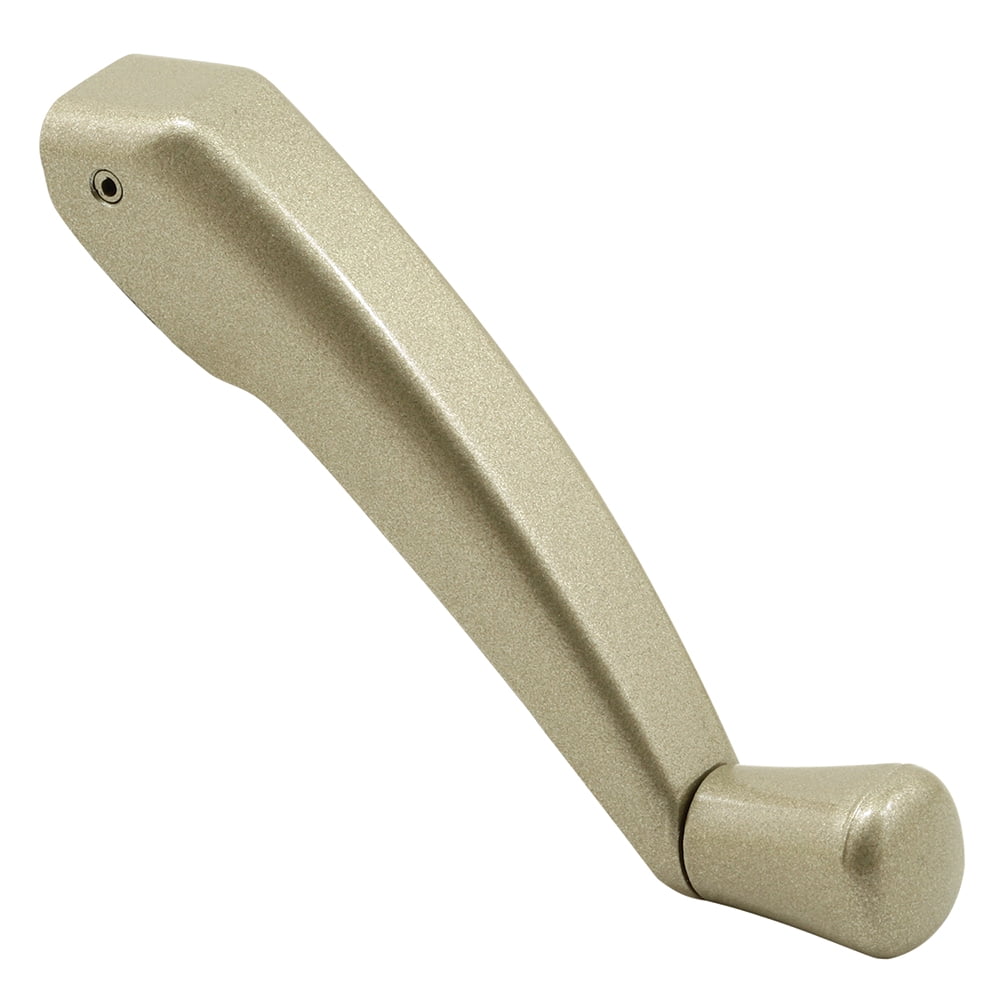 Folding Crank Handle, Low Profile, Gold