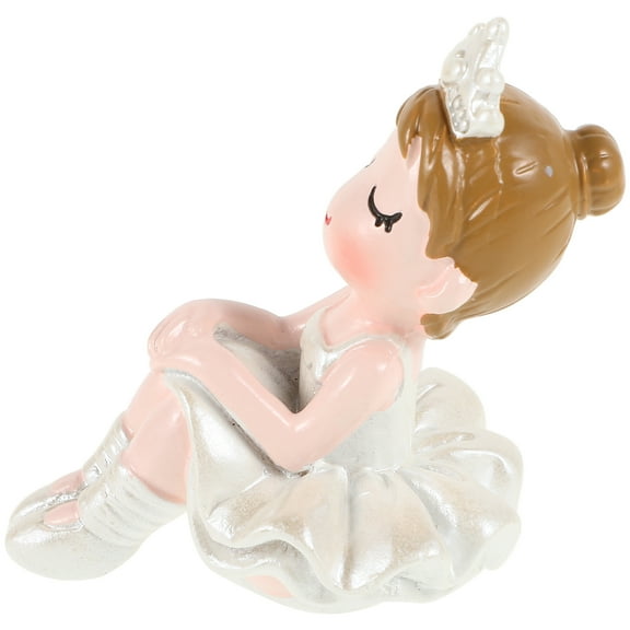 Ballet Birthday Party Decorations Cake for Girls Supply White