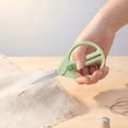 thumbnail image 5 of Solivara Portable Retractable Pocket Sized Folding Craft Scissors With Cute Water Drop Design For Art DIY Travel Sewing(Green,5.51*3.54in), 5 of 9