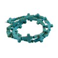thumbnail image 2 of AMLESO Turquoise Cross Beads Bracelet Charms Necklace Handcrafts Making 1 Strand Blue, 2 of 8