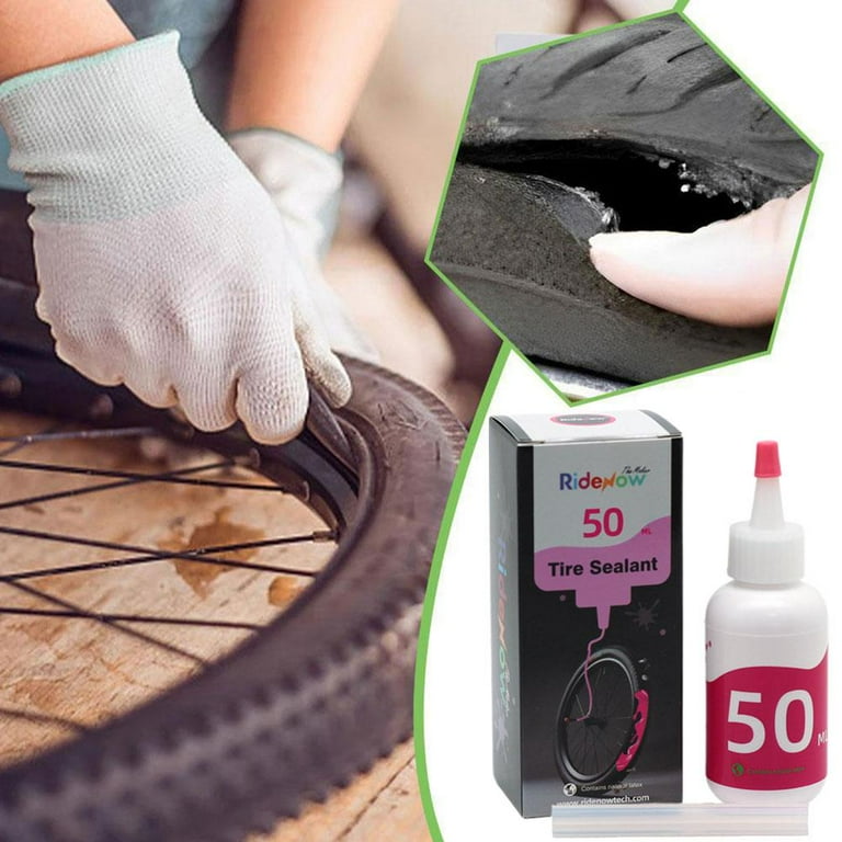 Bike Tire Sealant, Tubeless Puncture Repair Fluid ,Fast Protection