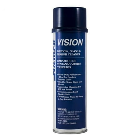 Namco 3054 Vision Glass Cleaner, 19 oz Aerosol Can, Case of 12
