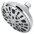 thumbnail image 4 of G1/2 Rosca Ahorro de agua 9 engranajes Cabezal rociador de ducha superior ajustable Accesorio de baño 21792, 4 of 14