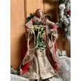 thumbnail image 4 of Santa's Workshop Homespun Angel Tree Topper, 4 of 6