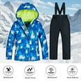 thumbnail image 4 of CONYUMN Girls Clothes Size 8 Boys Girls Ski Jacket Snow Jacket Pants Suits Windproof Winter Coats Girls Size 8 Clothes 5 Year Old Girl Clothes Outfits for Girls 7-8 (Q,10), 4 of 4