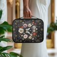 thumbnail image 4 of FKELYI Bible Cover with Zipper Pocket Vintage Floral Butterfly Print Faux Leater Bible Bags with Handle Book Carrier Organzier Holder for Prayer Christian Study, 4 of 6