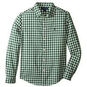 Polo Ralph Lauren Kids Yarn-Dyed Twill Long Sleeve Button Down Shirt Large / 14-16 Big Kids