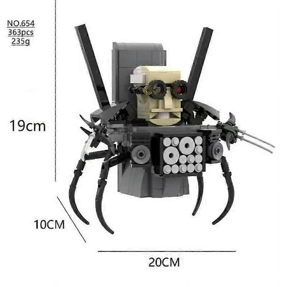Skibidi Toilet Toy Building Block Titans Camera Man Tv Man Cameraman Speakerman Skibidi Toilet Clock Man Titans Drill Speaker