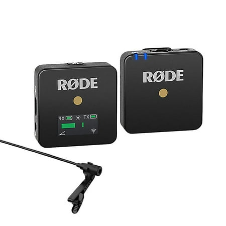 Rode Wireless GO Compact Digital Wireless Microphone System (2.4 GHz) with Lav Condenser OmniDirectional Lavalier/Lapel