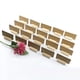 thumbnail image 5 of Adornos de boda tocones de madera natural sala de estar manualidades de tablero de mesa de madera titulares de titulares de titulares de artículos para fiestas Paquete de regalos de 20 Inevent HA012720-00, 5 of 7