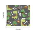 thumbnail image 3 of Pofeuu Cartoon Dinosaurs Print Wall Tapestry Decoration Wall Hanging Tapestry 60 x 51 Inch, 3 of 6