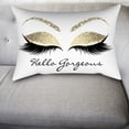 thumbnail image 4 of de Decoración del hogar Patrón de pestaas Funda de cojín de poliéster Oficina Coche Café Funda de almohada (J) LHCER Descripción de la referencia, 4 of 8