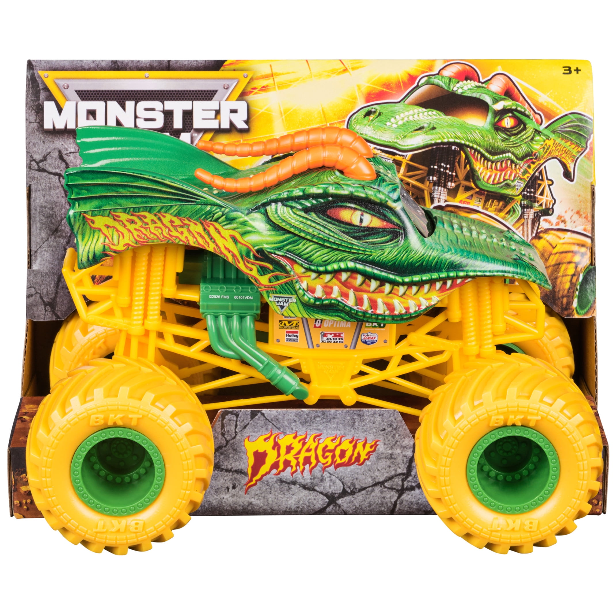 Monster Jam Official Kids Toy Trucks - Full Moon Frenzy Diecast 3