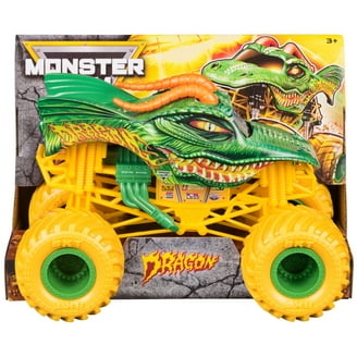 Monster Jam Dragonoid Play Vehicle Gears and Galaxies, 4.6 oz