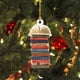 thumbnail image 5 of RKSTN christmas ornaments Christmas Tree Shape Stacked Book Funny Book Acrylic Hanging Decorations, 5 of 5